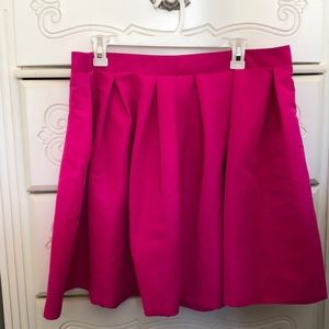 Hot pink Forever 21 Plus Short Skirt